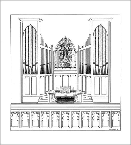 Elizabeth Fuller Pipe Organ" - First Baptist Church New Bern, NC