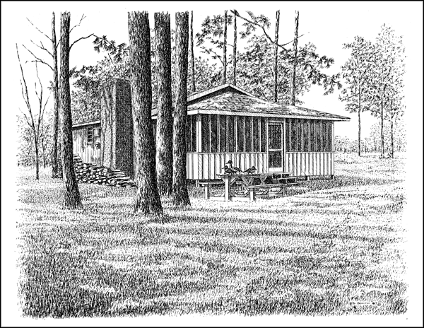 Canal Wood Hunting Cabin
